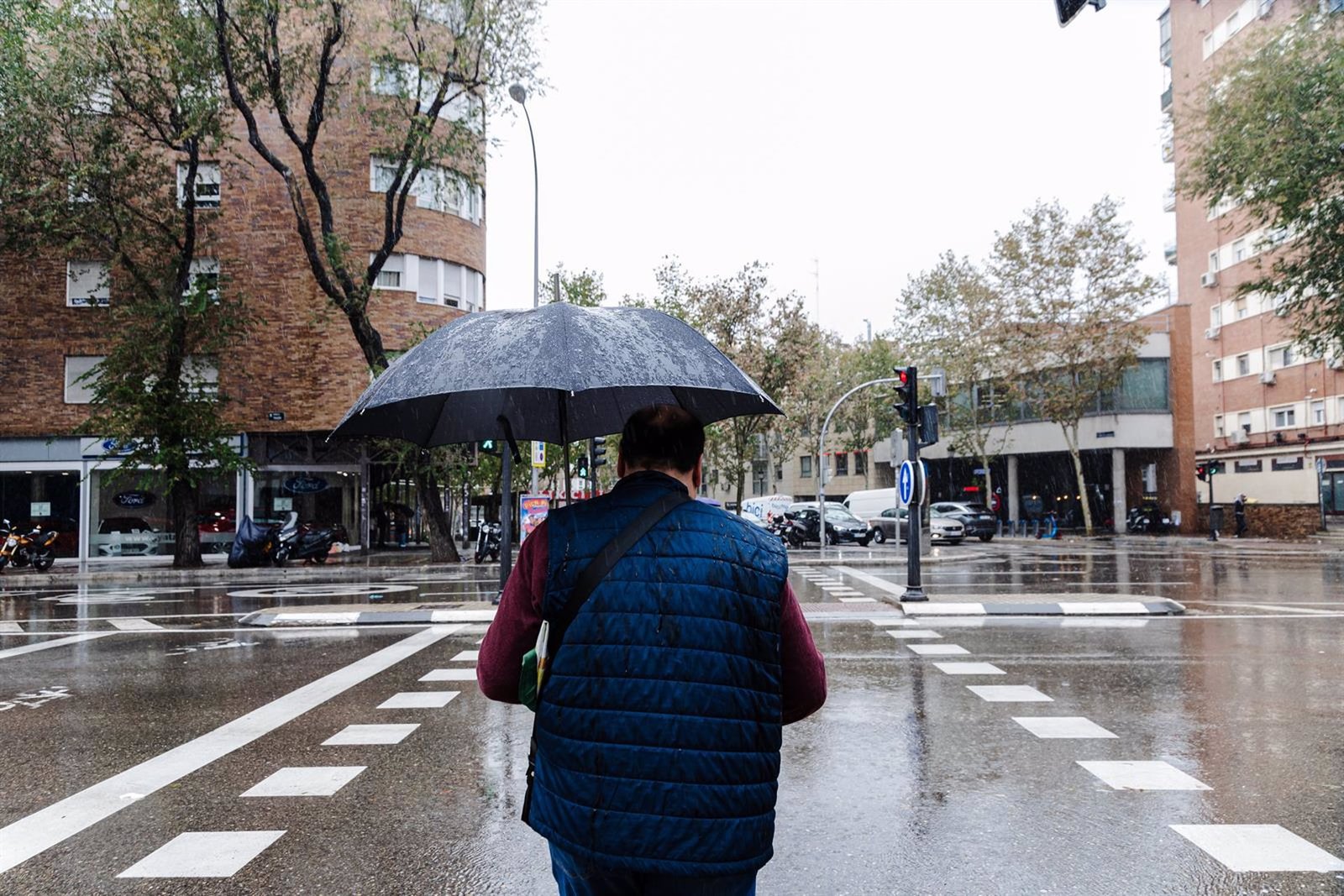 Aviso amarillo por tormentas y lluvias esta tarde en la zona sur, oeste y Las Vegas