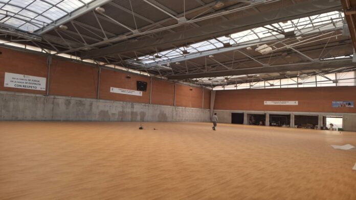 Reconstrucción Polideportivo Justo Gómez Salto San Fernando de Henares